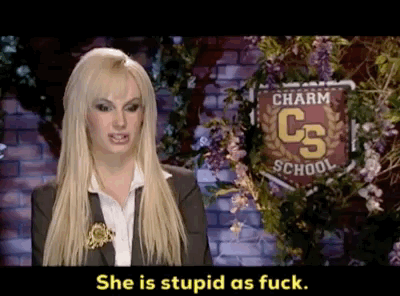 ashley she is stupid as fuck