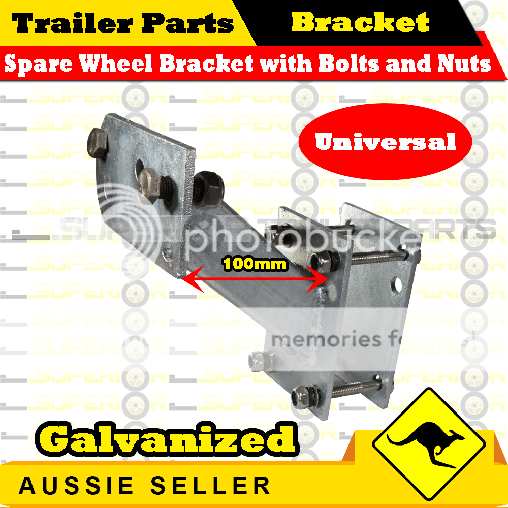 SPARE WHEEL BRACKET / CARRIER HOLDER UNIVERSAL Hot Dip GALVANIZED Cage eBay