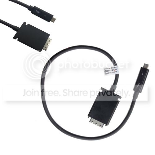 Replacement Thunderbolt Usb C Cable For Dell Dock Tb15 Tb16 K16a 05t73g 3v37x Ebay